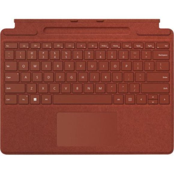 Microsoft Surface Pro Signature Keyboard Poppy Red with Surface Slim Pen 2 Black - Picture 2 of 5